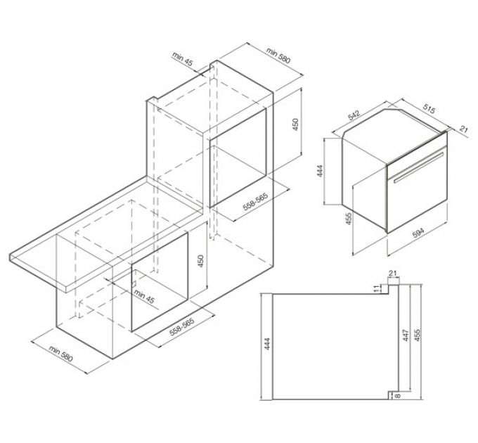 СВЧ-печь GRAUDE MWG 45.0 GE