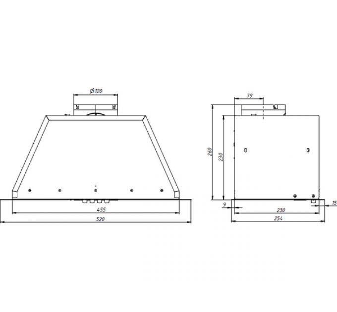 Вытяжка Elikor BIOS 52П-450-К3Д белый