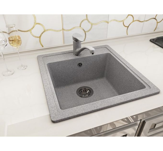 Мойка Gamma Stone GS-10 темно-серый 309