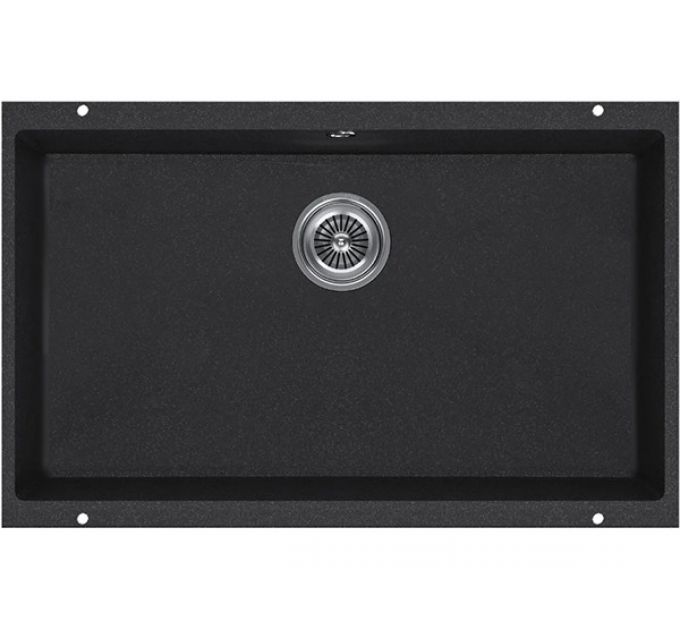Мойка Kuchenstern UNDER 80 антрацит