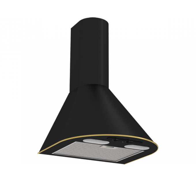 Вытяжка Elikor Эпсилон 60П-430-П3Л черный/зол.