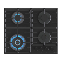 Варочная панель Gorenje GTW642SYB газовая