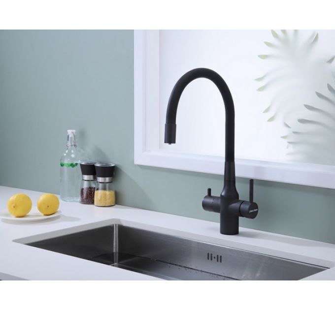 Смеситель Paulmark Salix Sa213419-AN (401), антрацит