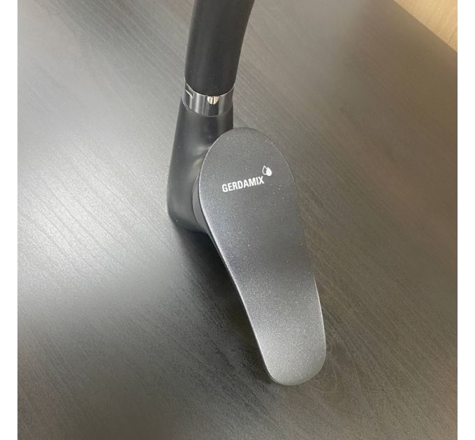 Смеситель КВАРЦ Crema черный GE 01