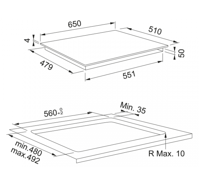 Варочная панель Franke FMA 654 I F BK (108.0606.111) индукционная