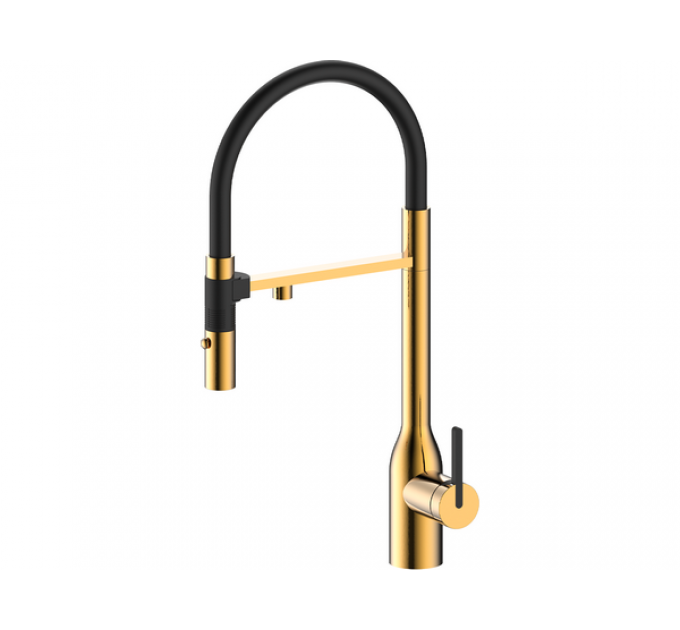 Смеситель Paulmark Magneto One Ma213188-BG, брашированное золото