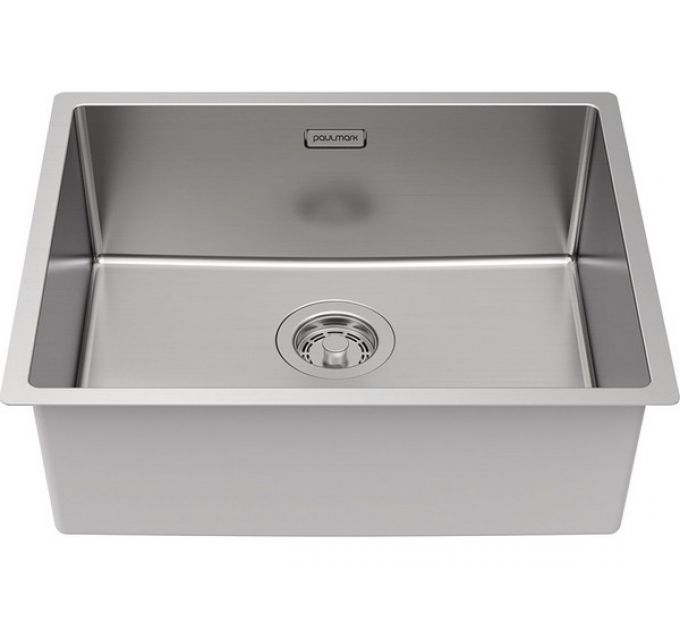 Мойка Paulmark Lassan 54 uni LA54-BS, брашированная нерж. сталь