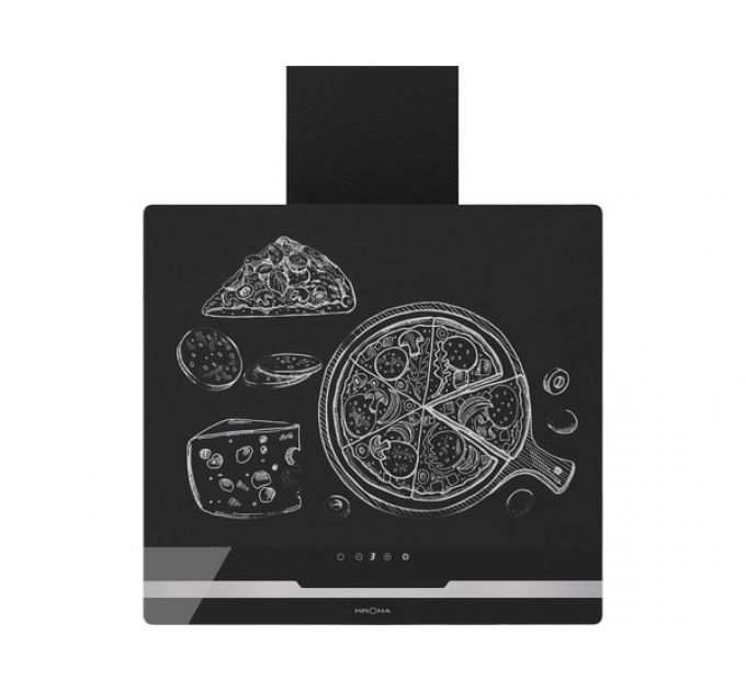Вытяжка KRONA DOMENIKA 600 black/inox S