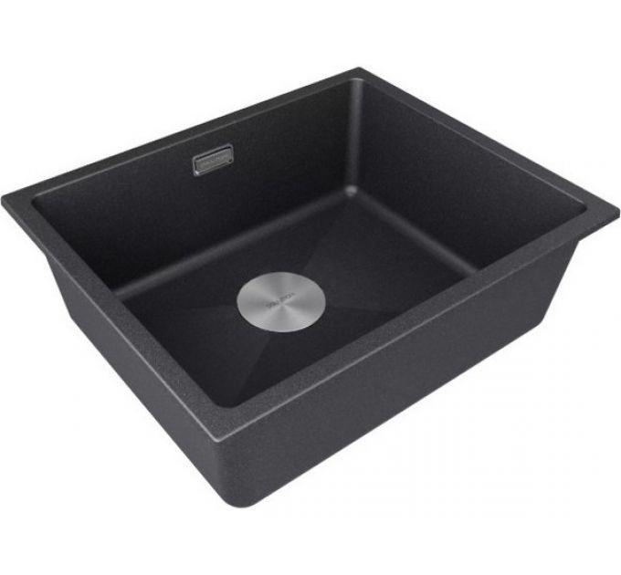 Мойка Paulmark Lumi 55uni LU55-BL, черный гранит