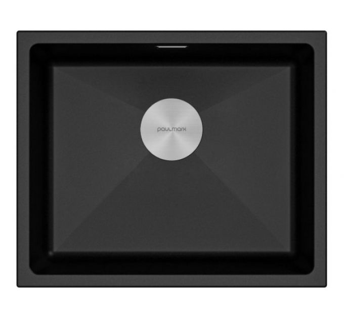 Мойка Paulmark Lumi 55uni LU55-BL, черный гранит