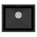 Мойка Paulmark Lumi 55uni LU55-BL, черный гранит
