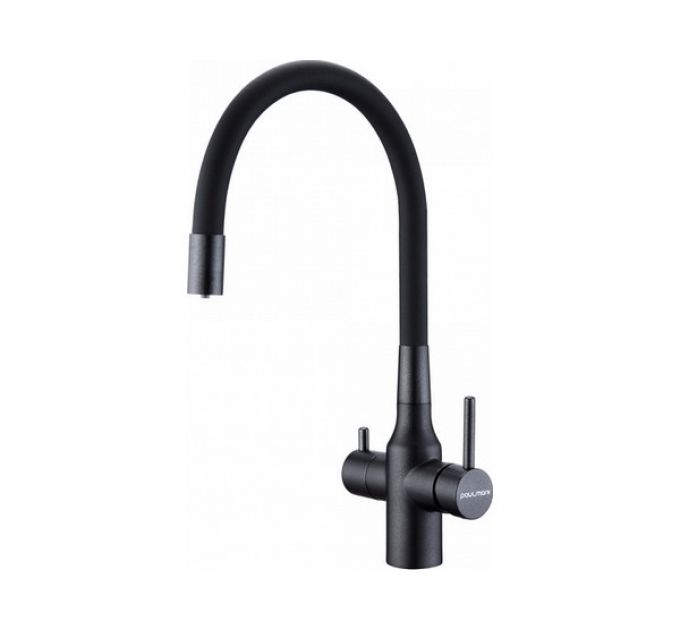 Смеситель Paulmark Salix Sa213419-BLM (418), черный