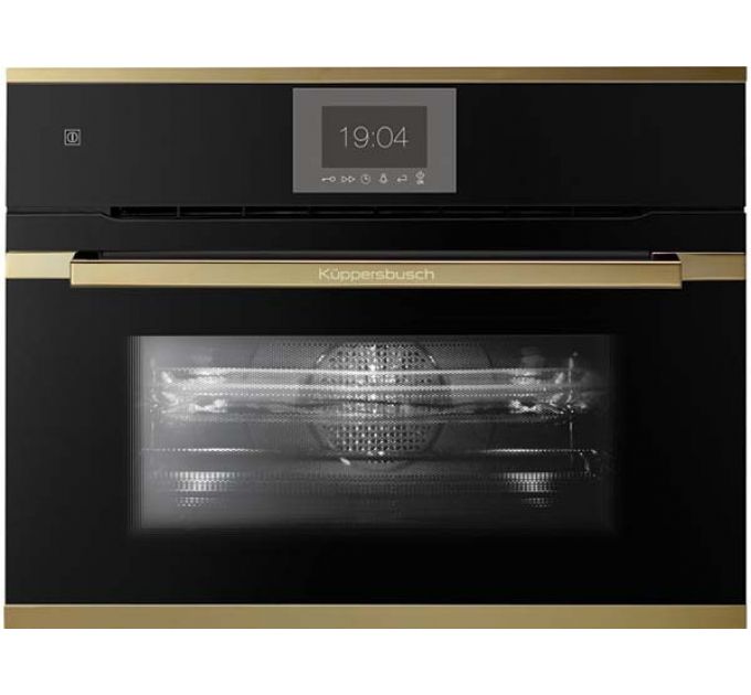 Духовой шкаф Kuppersbusch CBM 6550.0 S4 компактный с СВЧ