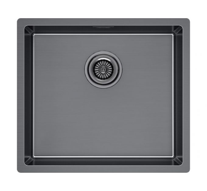 Мойка Paulmark Lassan 49 uni LA49-GM, вороненая сталь
