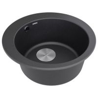 Мойка Paulmark Gelegen 50 PM404800-BL, черный гранит