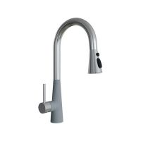 Смеситель Florentina Вита Про серый шёлк