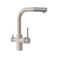 Смеситель Florentina Кристалл бежевый