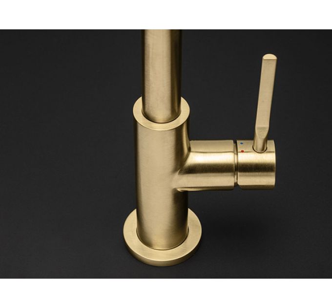 Смеситель Falmec TREVI PRO PVD BRUSHED PALE GOLD