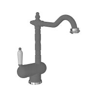 Смеситель Florentina Ода серый шёлк