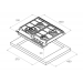 Варочная панель Teka GZC 64300 XBN BLACK (112570034) газовая