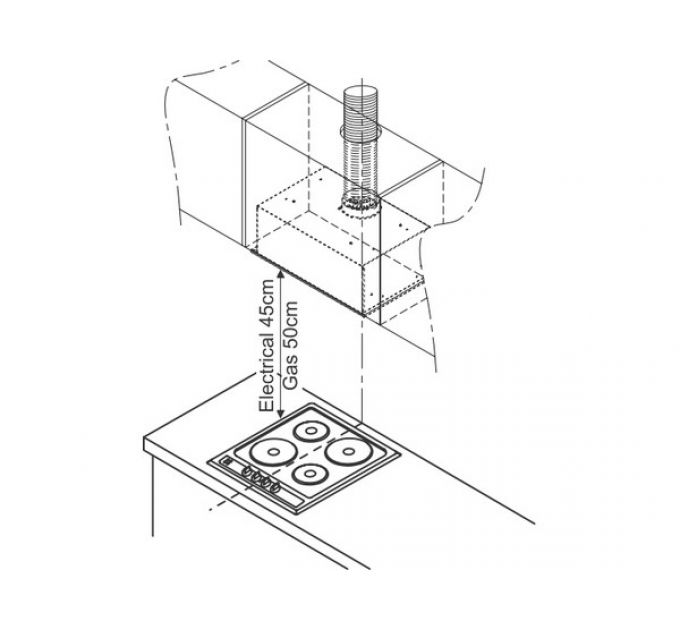 Вытяжка Kuppersberg IBOX 60 W