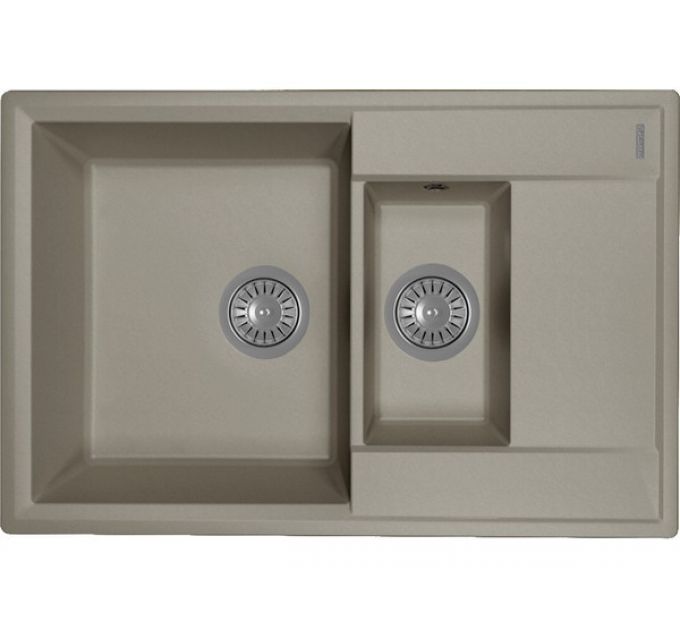 Мойка Florentina Консул 760K серый шелк