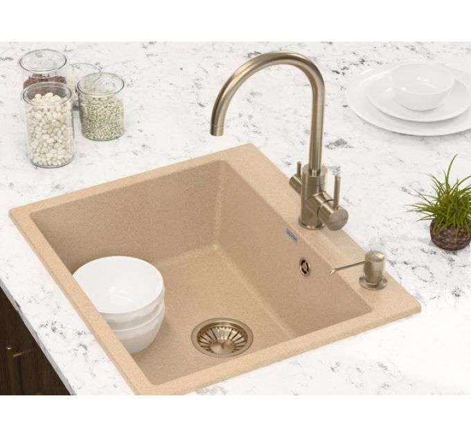 Смеситель Paulmark Essen Es213211-BR, бронза