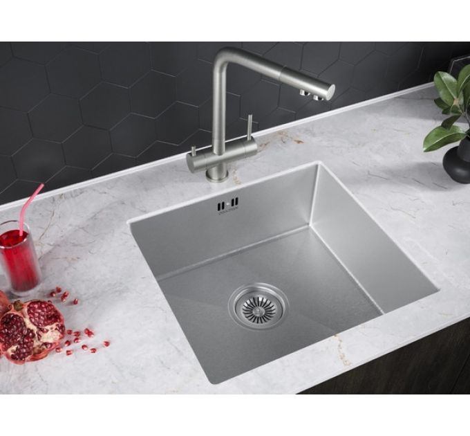 Мойка Paulmark Vista 44 PM304444-BS, брашированная нерж. сталь