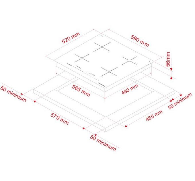 Варочная панель Kuppersberg ICI 605 индукционная