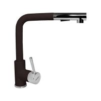 Смеситель Longran Impact с выдв. лейкой LM2182 - 93 Marone