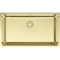 Мойка Paulmark Yuni 76 uni YU76-LG, светлое золото
