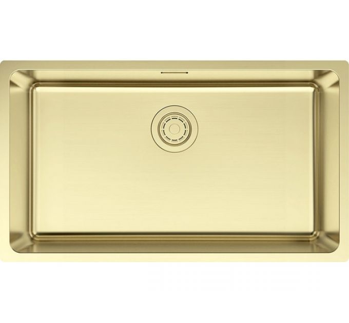 Мойка Paulmark Yuni 76 uni YU76-LG, светлое золото