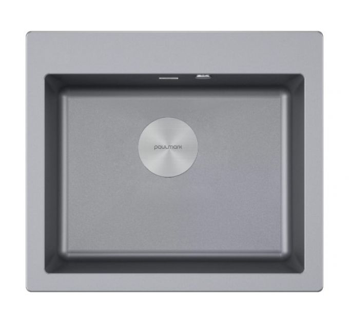 Мойка Paulmark Kante 60 PM106052-GRM, серый металлик