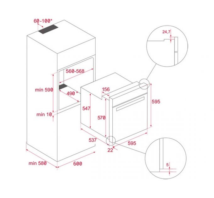 Духовой шкаф TEKA AIRFRY HSB 646 SS (111010024)