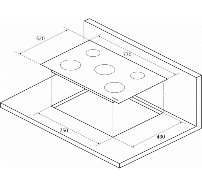 Варочная панель Kuppersberg ECS 703 R электрическая