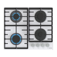 Варочная панель Gorenje GT642AXW газовая