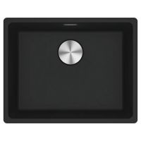 Мойка Franke MRG 110-52, черный матовый, вент-автомат (125.0696.179)