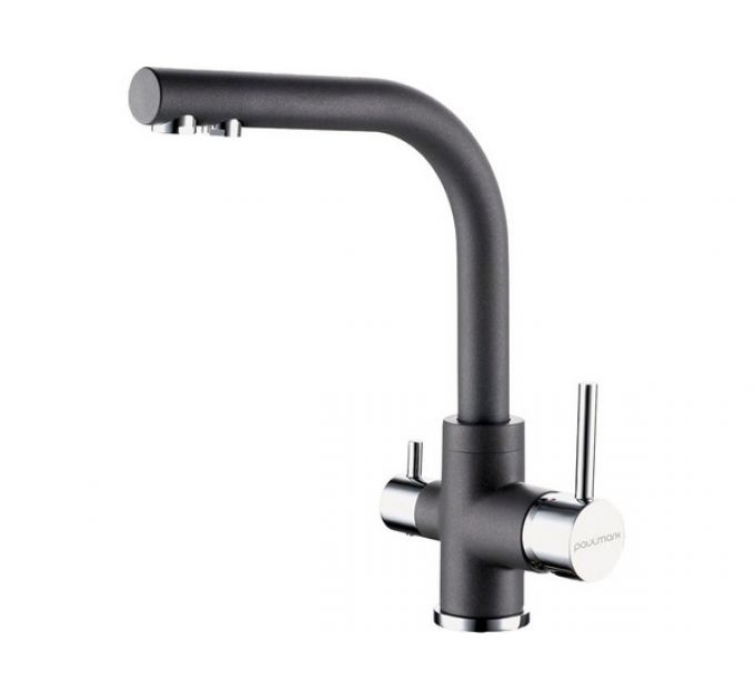 Смеситель Paulmark Essen Es213011-GRM (402), серый металлик