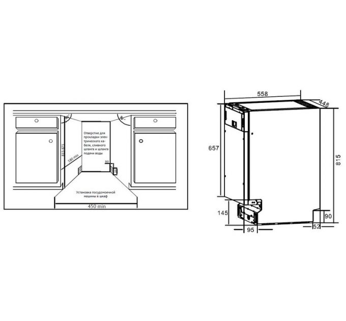 Посудомоечная машина Kuppersberg GGS 4525