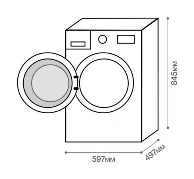 Стиральная машина Kuppersberg WM 490 W