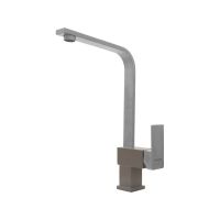 Смеситель Florentina Сильвер грей