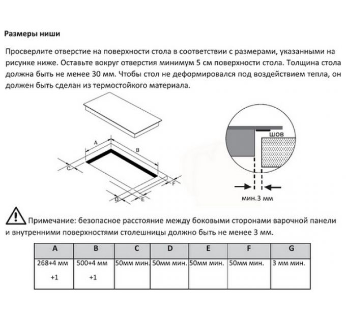 Варочная панель Midea MIH32730FW индукционная