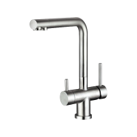 Смеситель Florentina Арес нержавеющая сталь