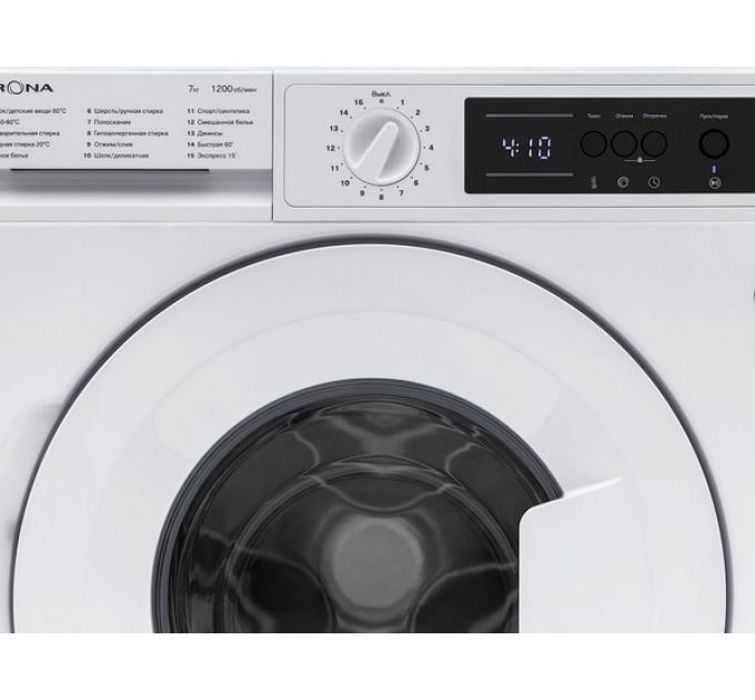 Стиральная машина KRONA KAYA 1200 7K WHITE KRWM107 встраиваемая