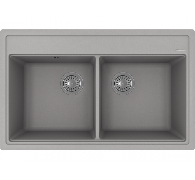 Мойка Florentina Липси 820 серый шелк