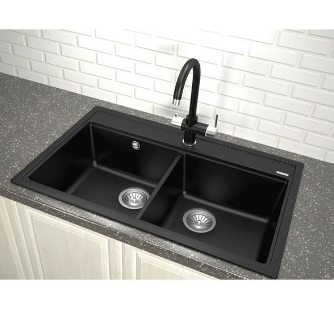 Мойка Florentina Липси 820 серый шелк