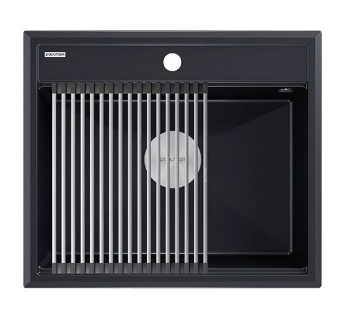 Мойка Paulmark Stepia 60 PM115951-BLM, черный