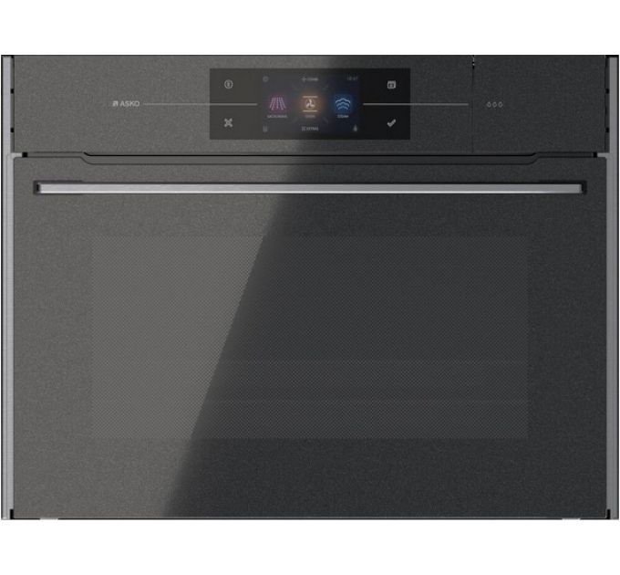 Духовой шкаф ASKO OCSM8478G компактный с паром и СВЧ