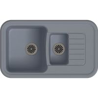 Мойка Ewigstein Antik 60KF серый металлик