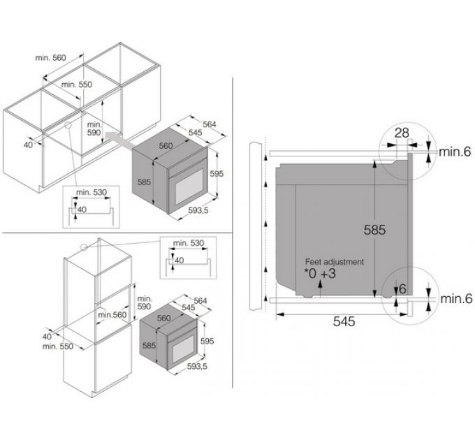 Духовой шкаф ASKO OT56BGH